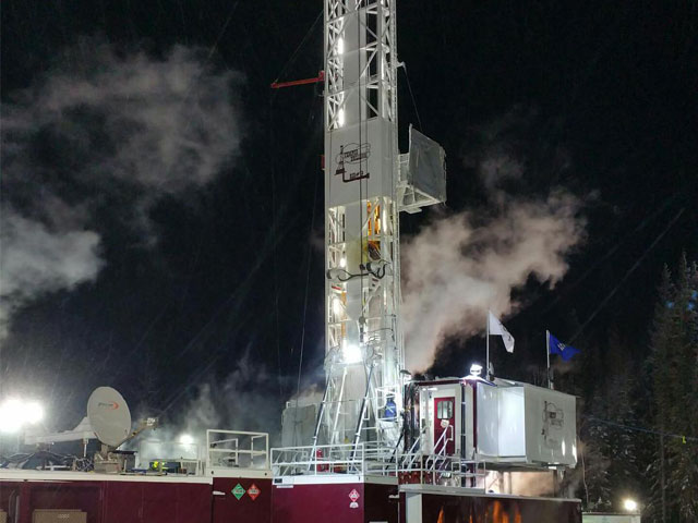 Tempco Leduc's Rig # 9 working hard around the clock Tempco Leduc's Rig # 9 working hard around the clock